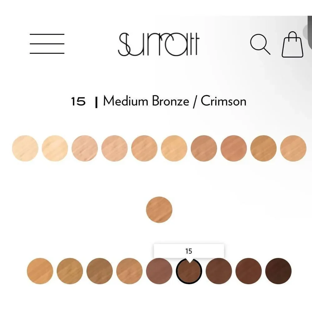 Surratt Beauty NIB Surreal Skin Foundation Wand in 15 (Medium Bronze/Crimson)